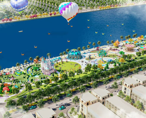 cong vien vinhomes global gate